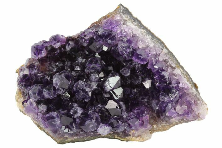 Dark Purple, Amethyst Crystal Cluster - Uruguay #122085